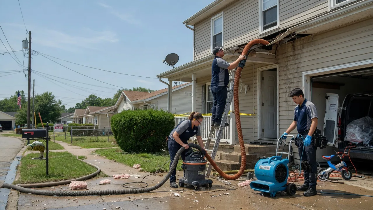 Water Damage Restoration in Highland, IL near me